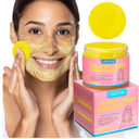 Turmeric Kojic Acid Cleansing Pads - Turmeric Facial Cleansing Pads For Acne Firming Skin - Remove Excess Keratin Clean Pores 50PCS (EXP 09/27/2027)