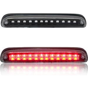 LED 3rd Brake Light, High Mount Stop Light, Third Brake Light Assembly Compatible with 1999-2016 F250 F350 F450 F550 Super Duty/Fit 1993-2011 Ford Ranger/Fit 1995-2003 Mazda B2300, Black