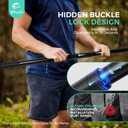 EasyGo Badminton Set, with Net, 4 Racket, 4 Birdies, Portable Storage Box, for Backyards, Outdoor Games, Yard Games
