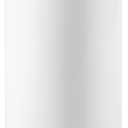 iDesign Freestanding Toilet Paper Canister with Lid for 3 Extra Rolls, White, Made in USA (Pack of 1)