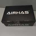 Womens Easy On Walking Shoes Lace Up Comfortable Tennis Shoes with Anatomic Toe Box for Women Breathable Running Sneakers (Black)