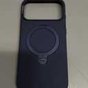 TORRAS Ostand Q3 Silicone for iPhone 17 Pro Max Case, Fit for MagSafe, 360 Spin Ring Holder Stand, Soft Liquid Silicone Cozy Grip, Camera Control, Protective Case for iPhone 17 Pro Max, Deep Blue