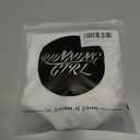 RUNNING GIRL Womens One Shoulder Sports Bras Workout Left Strap Yoga Bras Cute Medium Support Crop Top (White, L)