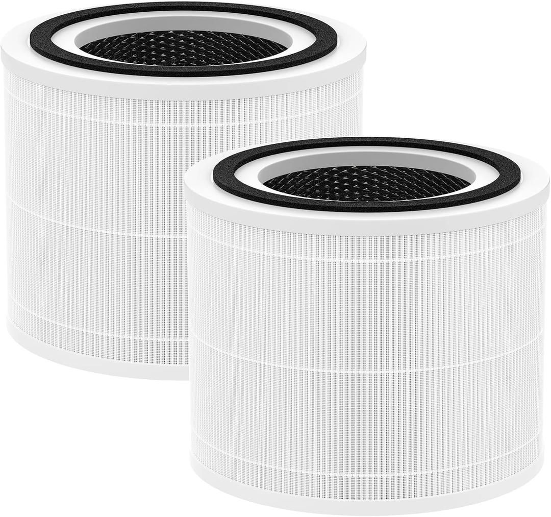True HEPA 14 Replacement Filter Compatible with Puroair 240 Air Purifier, 3 in 1 Grade True HEPA 14 with Activated Carbon, 240 H14 Replacement Filter, 2 Pack