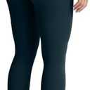 Aoxjox High Waisted Workout Leggings for Women Tummy Control Buttery Soft Yoga Metamorph Deep V Pants 26" Size M