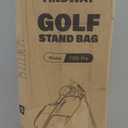 Findway 14 Way Golf Stand Bag [Upgrated Generous Space] Lightweight Golf Bag with Stand, Durable Golf Club Bag with Padded Dual Strap & Rain Cover for Men and Women