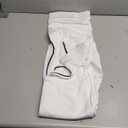 CHAMPRO Unisex-Adult Triple Crown 2.0 Tapered Bottom Baseball Pants with Braid (Medium, White, Navy)