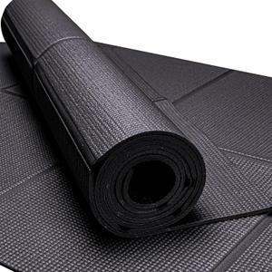 Black Shelf Liner for Under Sink - 5 mm Thick Strong Grip Non-Slip Large Toolbox Drawer Mat for Wire Shelving Cabinet - 24 in Wide  68 Inch