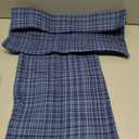 Kevin Textile Outdoor Waterproof Throw Pillow Covers Water Resistant Decorative Square Cushion Covers Pillowcase Shell for Patio Couch Tent Park Pack of 2 (12 x 20 Navy Blue)