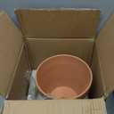 Riseuvo 8 Inch Large Terracotta Pots with Saucers 2 Pack Big Clay Flower Pots with Drainage Hole, Clay Pot for Succulents, Cactus, Indoor, Outdoor Patio and Garden Plants