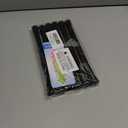 AIZESI Spring Tension Curtain Rods Short Tension Rod (Black,8" to 12"-6Pcs)