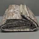 3x14 Washable Runner Rug :Hallway Runner with Non Slip Backing Farmhouse for Bedroom Bathroom Living Room Rug Vintage Large Soft Entryway for Kitchen Laundry Room Stain Resistant Carpet-Tea Brown