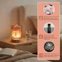 Himalayan Mineral Essential Oil Diffuser, Essential Oil Aromatherapy Lamp Gift Set, Natural Aromatherapy Diffuser for Home and Office Use, Relieves Stress and Purifies The Air