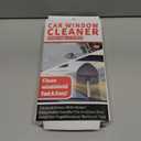 Windshield Cleaning Tool, Car Window Cleaner with Extendable Long Handle and 4 Washable Reusable Microfiber Pads, Auto Interior Exterior Glass Wiper Cleaning Kit Universal for Office And Home (Blue)