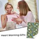 Hummingbird Spring Hand Towels for Bathroom, Sage Green Lemon Dish Tea Towels for Kitchen, Retro Cottagecore Botanical Floral Bathroom Hand Towels, Vintage French Flower Decorative Kitchen Towels