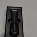 Groin Hair Trimmer - Electric Manscape Trimmer for Men, Waterproof Ball Trimmer for Pubic/Body/Groin Grooming with Ceramic Blade, LED Light, Charging Base (Black)