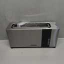 Mueller UltraToast Full Stainless Steel Toaster 2 Slice, Long Extra-Wide Slots with Removable Tray, Cancel/Defrost/Reheat Functions, 6 Browning Levels with LED Display, Housewarming Gifts New Home