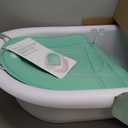 Frida Baby 4-in-1 Grow-with-Me Baby Bathtub, Baby Tub for Newborns to Toddler with Removable Bath Seat & Backrest for Bath Support in Tub