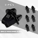 8PCS Grille Moulding Clips Replace 68213168AA Compatible with Ram 2013-2020 1500 2500 3500 4500 5500, Automotive Retainer Clips Car Accessories