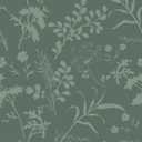 Heroad Sage Green Peel and Stick Wallpaper Boho Floral Contact Paper for Cabinets Waterproof Leaf Removable Wallpaper Self Adhesive Decorative Wall Paper for Bedroom Bathroom Walls 17.3''x196''