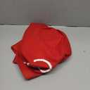 XAMSHOR 36 Inches Christmas Tree Skirt, Felt Xmas Tree Skirt with Embroidered Merry Christmas Patterns, Indoor Christmas Decorations, Red