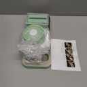 Stainless-Steel Mandoline Slicer for Kitchen, 6-in-1 Vegetable & Cucumber Slicer with Safety Guard, Easy-Clean Design, Compact Space-Saving Tool for Daily Salad & Meal Prep (Mint Green)