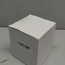 Vintage Glass Jars for Kitchen Storage  21.6 OZ Square Candy Canister with Acacia Lid, Food Storage Container for Coffee, Sugar, Candy, Tea - Farmhouse Counter Decor for Rustic Home (Blue)