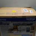 Brother SE700 Sewing and Embroidery Machine, Wireless LAN Connected, 135 Built-in Designs, 103 Built-in Stitches, Computerized, 4" x 4" Hoop Area, 3.7" Touchscreen Display, 8 Included Feet, White