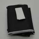 2 Pack Over The Door Organizer, Hanging Storage Organization with Large Capacity Pockets, Swing-Proof Behind Door Storage Shelf for Kicthen Bedroom Nursery Kids Toys Shoes,Black