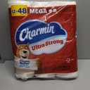 Charmin Toilet Paper Ultra Strong, 12 Mega Rolls = 48 Regular Rolls, 2-ply Bath Tissue