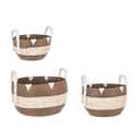 Set Of Baskets For Home 30x9, 37x10, 43x11