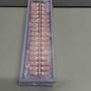 2 x Press on Nails, 256pcs Pink French Tip Press on Nails, Short Almond French Soft Gel Nail Tips, No Need to File Tips Pre-lasting, Acrylic Fake Nails for Women Nail Art DIY 16 Sizes