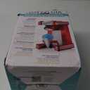 Nostalgia Snow Cone Shaved Ice Machine - Makes 20 Icy Treats - Includes 1 Reusable Plastic Cup - Retro Red