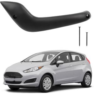 Dasbecan Black Interior Door Pull Handle Replacement Compatible with Ford Fiesta 2011-2019 Only Fit for Power Window Relaces# D2BB-5420183-1A31 (Left Driver Side)
