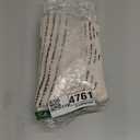 jinchan Floral Linen Tier Curtains 24 Inch Farmhouse Cafe Curtains Rod Pocket Country Flower Drapes for Small Windows for Kitchen Laundry Room Bathroom RV 2 Panels Light Filtering Blue on Beige