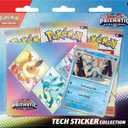 Pokemon TCG: Scarlet & VioletPrismatic Evolutions Tech Sticker Collection  Glaceon (1 Foil Promo Card & 3 Booster Packs)