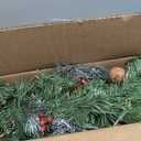 National Tree Company 9 ft. Crestwood Spruce Garland with Clear Lights