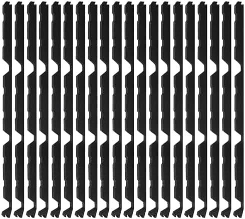 Sthovd 12 in Outside Classic Rib Profile Foam Closure Strips for Metal Roofing Panels Outside Roof Closure Strips Metal Roof Foam 3 FT Long (20 Pieces)