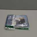 Emvency 2 Pack Valances Window Treatments, Blue and Grey Abstract Modern Art Blackout Drapes Adjustable Curtain for Windows Living Room Kitchen Over Sink, 18x52 Inch Rod Pocket Valances