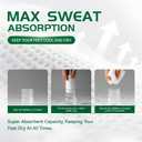 2 x Men's Crew Socks, White Socks Men,Cushioned Cotton Athletic Arch Support Moisture Wicking,1-Pairs Premium Trial Pack (White)