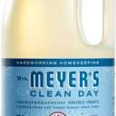 MRS. MEYER'S CLEAN DAY Laundry Detergent, Rain Water Scent, 64 Ounce Bottle (64 Fl Oz (Pack of 1))