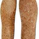 Nature Cork Arch Support Insoles for Men and Women Shoe Inserts Orthotic Inserts Flat Feet Foot - Plantar Fasciitis Orthotic Insoles for Arch Pain High Arch - Boot Insoles (Women 7.5-8 / Men 7-7.5)