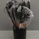 Silicone Cooking Utensil Set, Umite Chef Kitchen Utensils 15pcs Cooking Utensils Set Non-stick Silicone Rose Gold Handle Cooking Tools Whisk Kitchen Tools Set - Balck