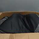 JOEJOY Orthopedic Dog Beds Large Sized Dog, XL Egg-Crate Memory Foam Pet Couch Bed with Bolster Sides, Waterproof Lining, Removable Washable Cover & Non-Slip Bottom, Brown (XL(42"x 32"x 7.5"))