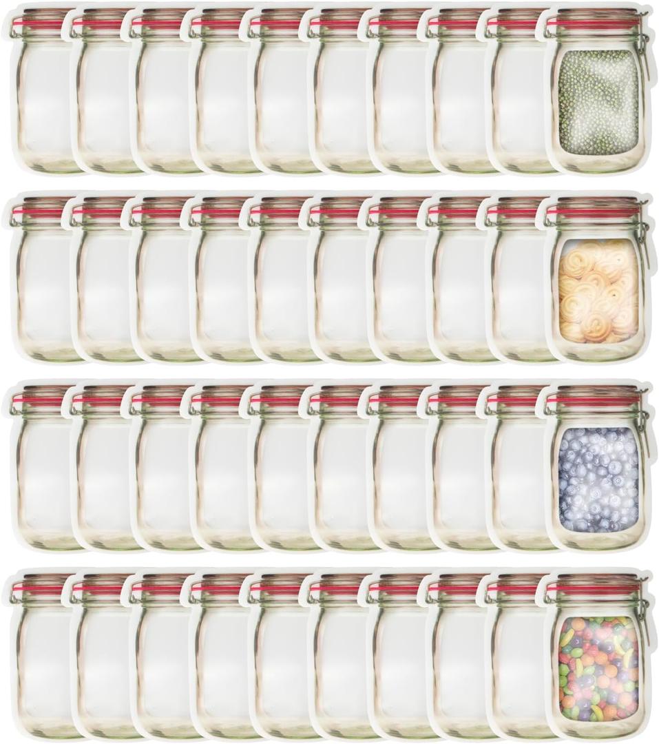 40 Mason Jar Bags