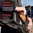 Rugged Shockproof iPhone SE 3rd Generation (2022) & 2nd (2020) Gen, iPhone 8/7 Case, [Military Grade Anti-Drop] Heavy-Duty Tough Slim Fit Lightweight Protective Phone Case, Orange