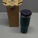 STANLEY IceFlow 2.0 Flip Straw Tumbler with Handle 30 oz | Twist On Lid and Flip Up Straw | Leak Resistant Water Bottle | Insulated Stainless Steel | BPA-Free | Coastal Teal