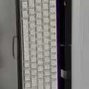 AULA Hero 68 HE 60% Gaming Keyboard Wired, Hall Effect Magnetic Switch Keyboard with 8K Hz Polling Rate, Side Printed PBT Keycaps, RGB Backlit Light Box, Customizable Web Software for PC/Mac Gamers (Line White)