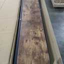 HOJINLINERO Full Size Bed Frame with Headboard, Heavy Duty Platform Bed Frame Full Reinforced Steel Square Tube Platform Strong Slats Support/No Box Spring Needed,Black and Rustic Brown