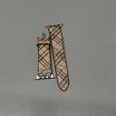 Designer Band Compatible with Apple Watch Band 38mm 40mm 41mm 42mm 44mm 45mm 46mm 49mm Men Women, Luxury Genuine Leather Replacement Wristbands Strap for iWatch 10 9 8 Apple Watch Series 7/6/5/4/3/2/1/SE